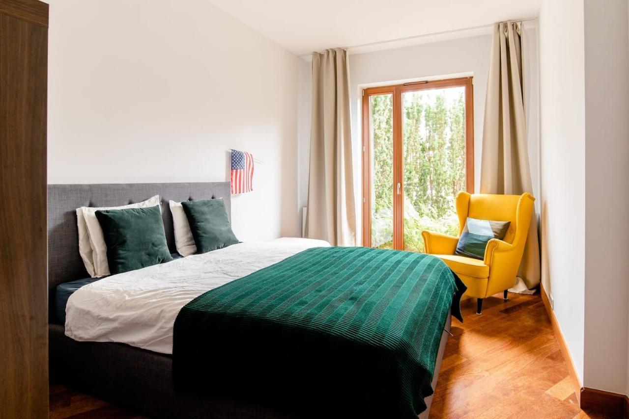 Mokotow, Apartment With Terrace, Greenery And Near The Airport! 华沙 外观 照片